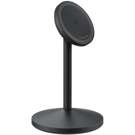 Беспроводное зарядное устройство Anker Mag-Go SingleStand чёрный 15W (A25X1H11)