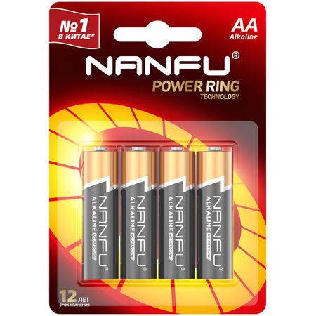 Батарейка Nanfu LR6 4B AA