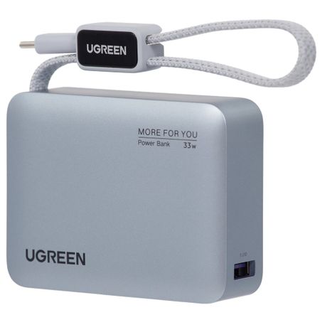 Внешний аккумулятор Ugreen PB584 10000 мАч голубой