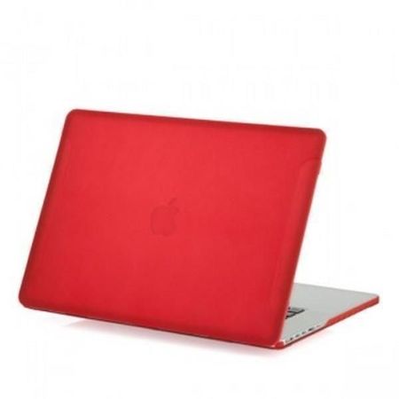 Чехол BTA-Workshop для Apple MacBook Pro 15 with Touch Bar Late (2016) матовый (прозрачно-красный)