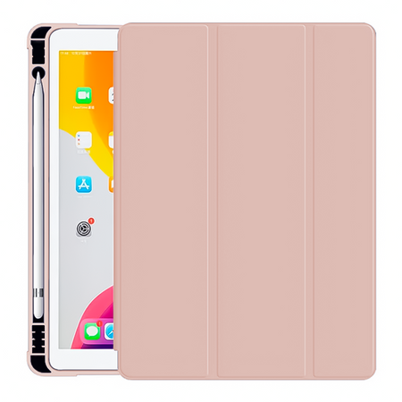 Чехол-книжка Smart Case для Apple iPad Pro 11 (2024/2025), с подставкой и отделением под стилус (розовый)