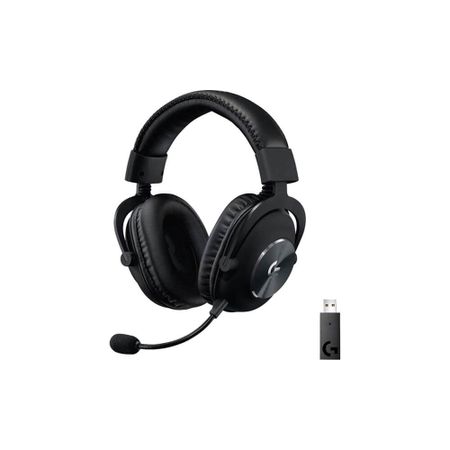 Компьютерная гарнитура Logitech Pro X Lightspeed, чёрный (981-000907)