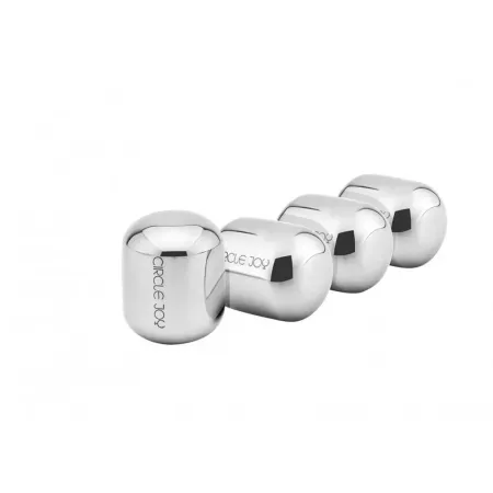 Охлаждающие камни для напитков Xiaomi Circle Joy Ice Cubes 4шт стальные (CJ- BK01) (серебристый)