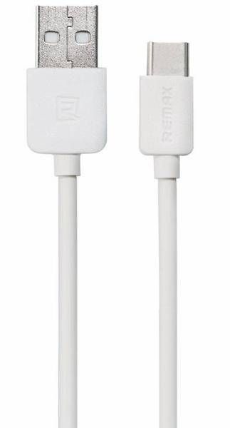 Кабель Remax Kerolla (USB) на Type-C (RC-094a) 200 см 2.1A силикон (белый)