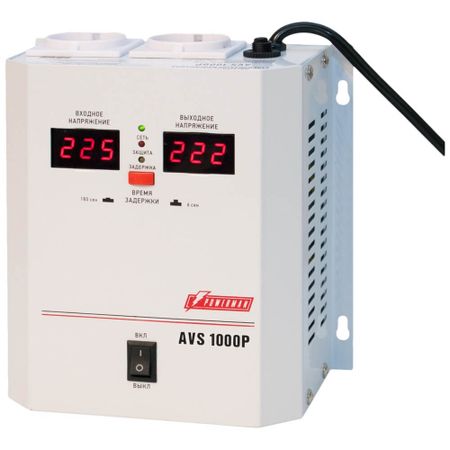 Стабилизатор напряжения Powerman AVS 1000P white
