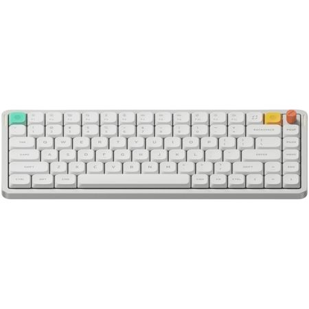 Клавиатура NuPhy AIR75v3 красный нано-переключатель, белый (AIR75v3-NW-RN)
