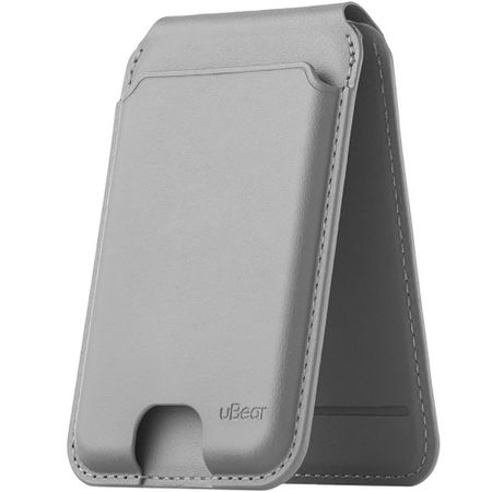 Картхолдер uBear Fold Geo для Apple с MagSafe серый