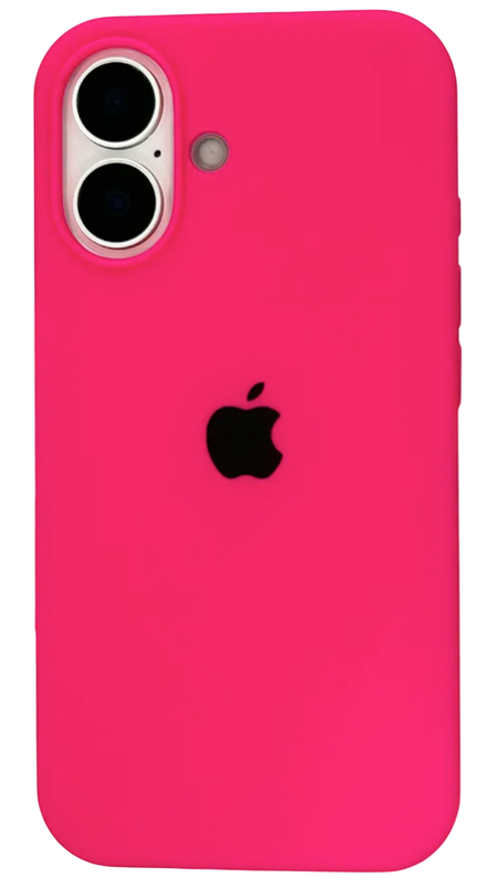 Чехол-накладка Silicone Case Series для iPhone 17 (розовый)