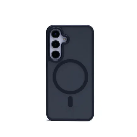 Чехол-накладка Keephone Mag Snap Case для Samsung Galaxy S25+ матовый (прозрачно-черный)