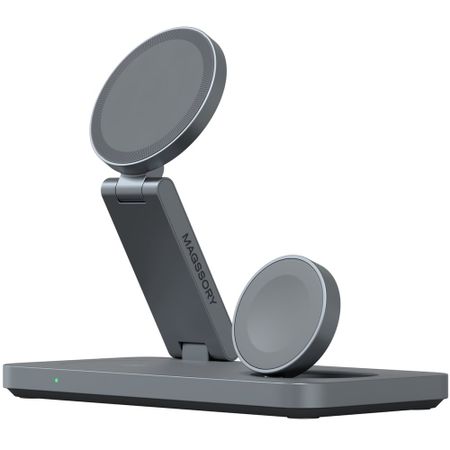 Беспроводное зарядное устройство Magssory Yoga для Samsung 3 в 1 с Qi2 (WCH017m)