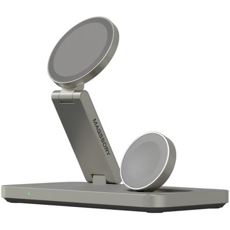 Беспроводное зарядное устройство Magssory Yoga для Samsung 3 в 1 с Qi2 (WCH017t)