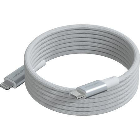 Кабель Magssory Link USB-C/lightning MFI 1.2 м белый (CBL003w)