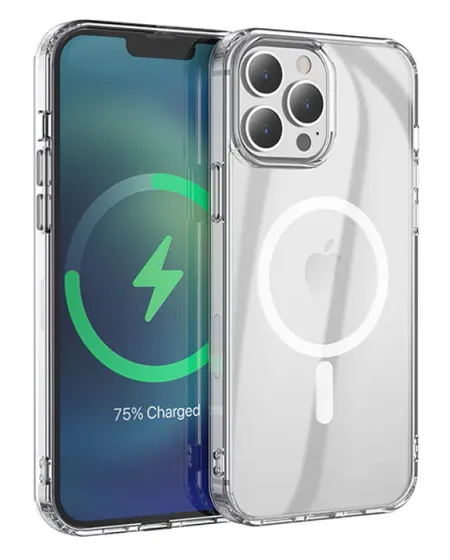 Чехол-накладка Wiwu Dynamic Pro Magsafe для iPhone 16 Pro Max пластиковый (прозрачный)