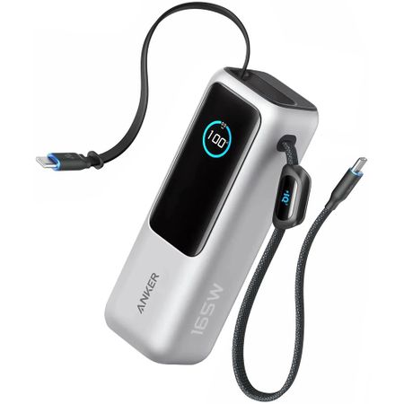 Внешний аккумулятор Anker 25000 мАч 165W серебристый (A1695H41)