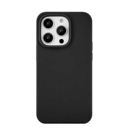 Чехол-накладка Kzdoo Mag iCoat MagSafe Series для iPhone 14 Pro силиконовый (черный)