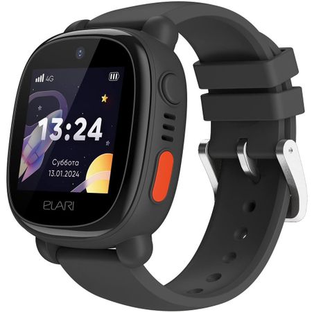 Детские смарт-часы ELARI KidPhone 4G Lite чёрный