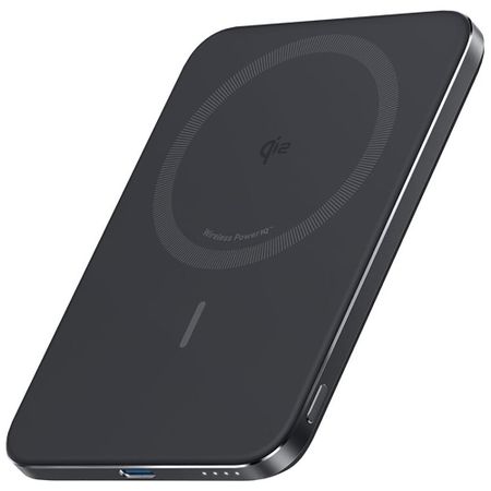 Внешний аккумулятор Anker Nano 5000 мАч 20W MagSafe Qi2 чёрный (A1665H11)