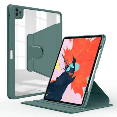 Чехол-книжка WIWU Waltz Rotative Case для Apple iPad 10 (2022)/iPad 11 (2025) (полиуретан с подставкой) (зеленый)