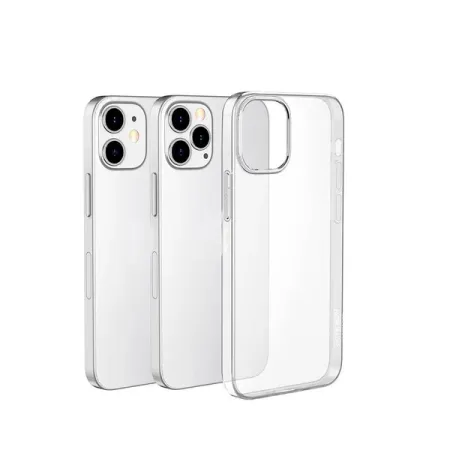 Чехол-накладка Borofone Ice Series для iPhone 14 Pro силиконовый (прозрачный)