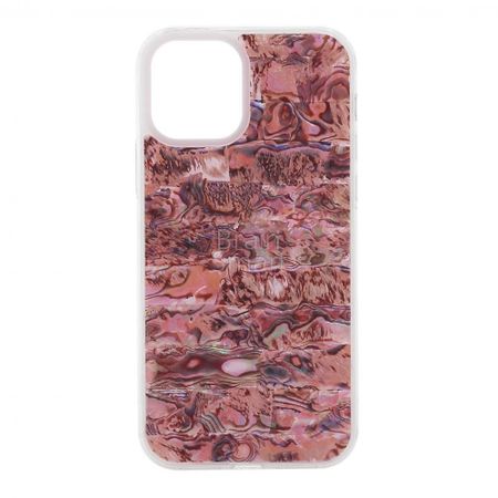 Чехол-накладка K-Doo Seashell для iPhone 12 Pro Max пластиковый (розовый)