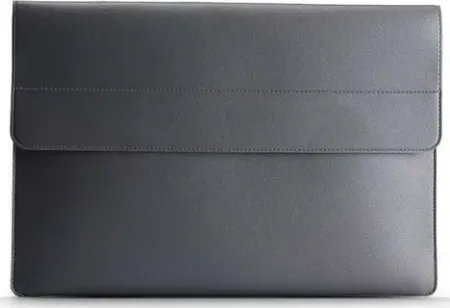 Чехол-конверт Tech-Protect Chloi для Apple MacBook 13″ искусственная кожа (темно-серый)