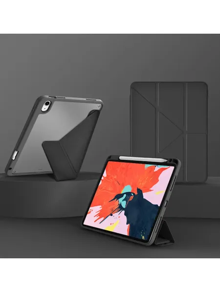 Чехол-книжка WIWU Defender Protective Case для Apple iPad 10.2″/10.5″ (2018-2021) (полиуретан с подставкой) (черный)