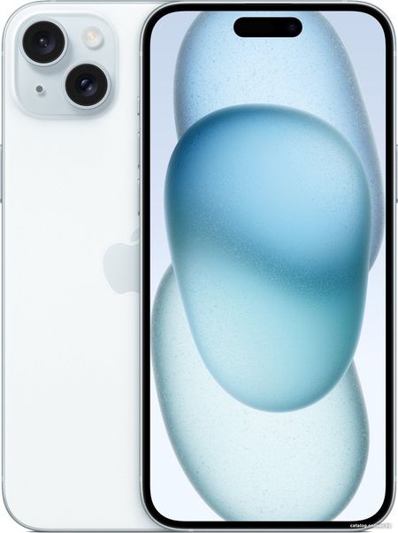 Телефон Apple iPhone 15 Plus Dual SIM 256GB (голубой)