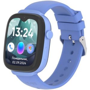 Детские смарт-часы ELARI KidGram Watch 4G синий
