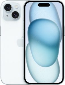 Смартфон Apple iPhone 15 256Gb nano SIM+eSIM Blue (Global)