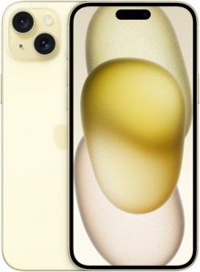 Смартфон Apple iPhone 15 Plus 128Gb nano SIM+eSIM Yellow (Global)
