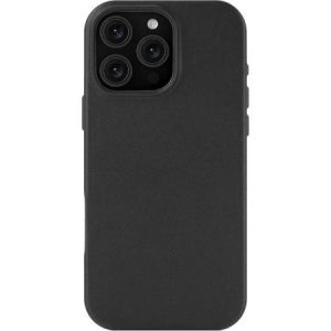 Чехол uBear Capital Leather Case для iPhone 16 Pro Max чёрный