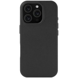 Чехол uBear Capital Leather Case для iPhone 16 Pro чёрный
