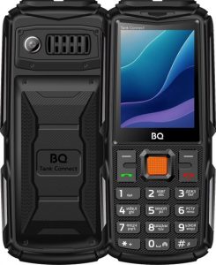 Мобильный телефон BQ 2430L Tank Connect Чёрный / Серый