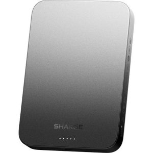 Внешний аккумулятор Sharge AeroMag 10000 мАч PD 20W Qi2 15W Ultra-thin чёрный