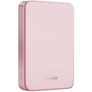 Внешний аккумулятор Sharge M7 Magnetic 10000 мАч 15W Wireless розовый