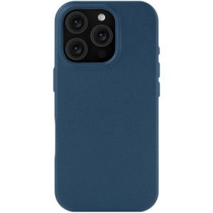 Чехол uBear Capital Leather Case для iPhone 16 Pro синий