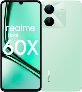 Смартфон realme Note 60x 3/64 ГБ Зелёный