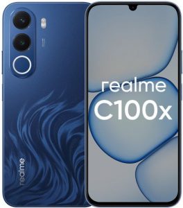 Смартфон realme C100X 4/128 ГБ Голубой