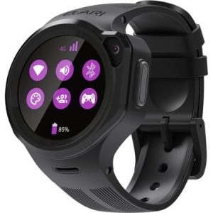 Детские смарт-часы ELARI Kidphone 4GR c Марусей Black