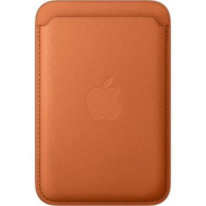 Чехол-бумажник Apple для iPhone FineWoven Wallet MagSafe оранжевый