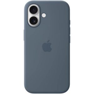 Чехол Apple для iPhone 17 Silicone Case MagSafe синий